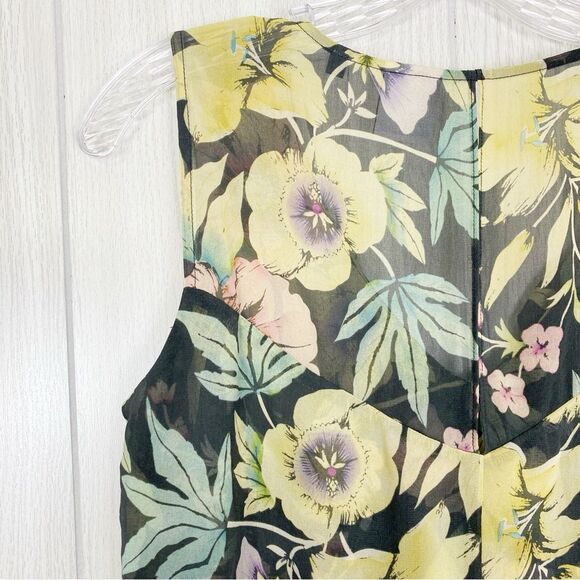 Cabi | Osaka Nights Floral Ruffle Blouse Size Small - Picture 7 of 12